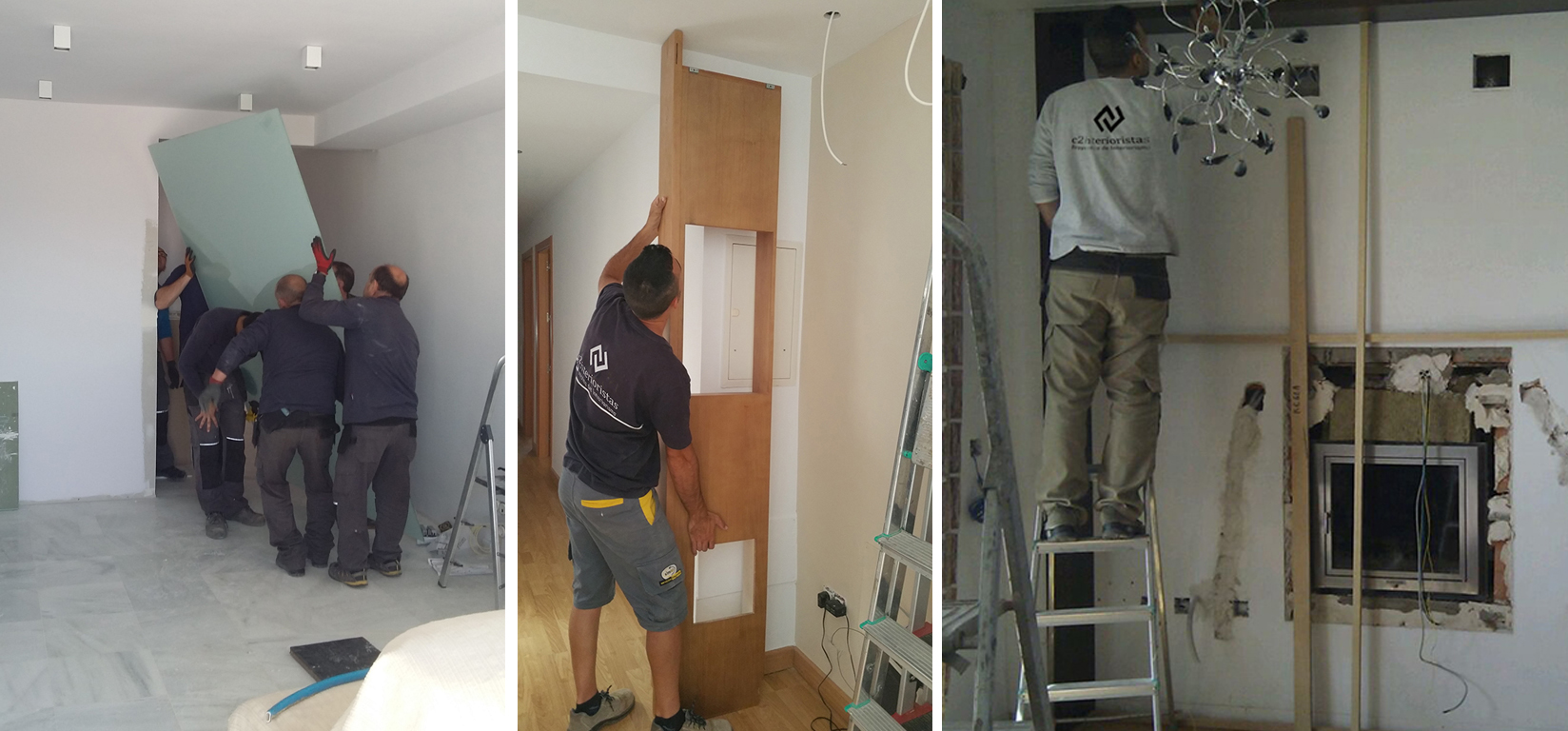 Proceso de reforma de vivienda en Málaga diseñador de interiores málaga: Fotografía de reforma de vivienda en Málaga